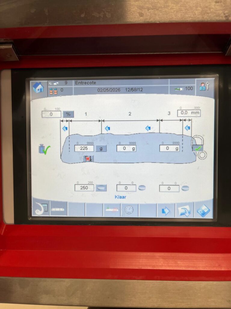 2012 Treif Falcon Hybrid portioneermachine op vast gewicht – foto 20
