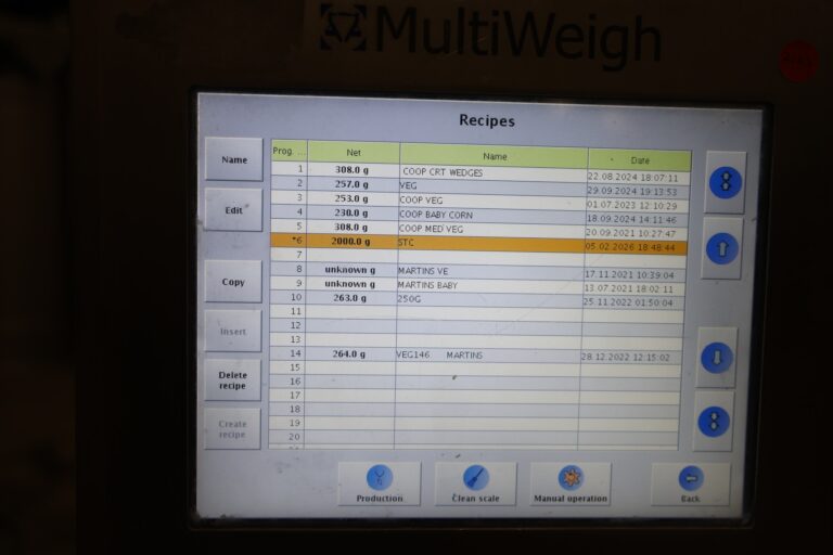 2015 MultiWeigh MW 16 (3-MIX) multihead weger met geheugenbakken – foto 1